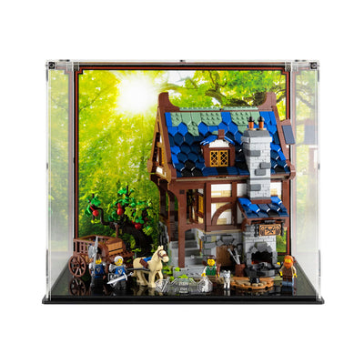 Display Case for LEGO® Ideas: Medieval Blacksmith (21325)