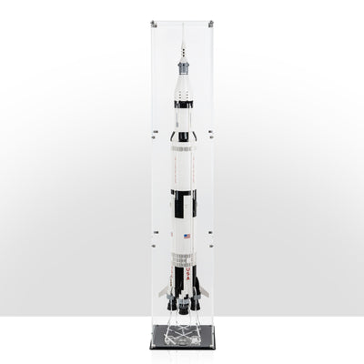 Display Case (vertical) for LEGO® Ideas: NASA Apollo Saturn V (92176)