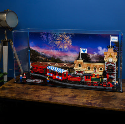 Display Case for LEGO® Disney Train and Station (71044)