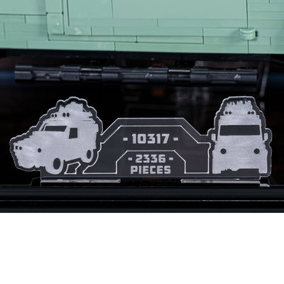 Display Case for LEGO® Icons: Land Rover Classic Defender 90 (10317)