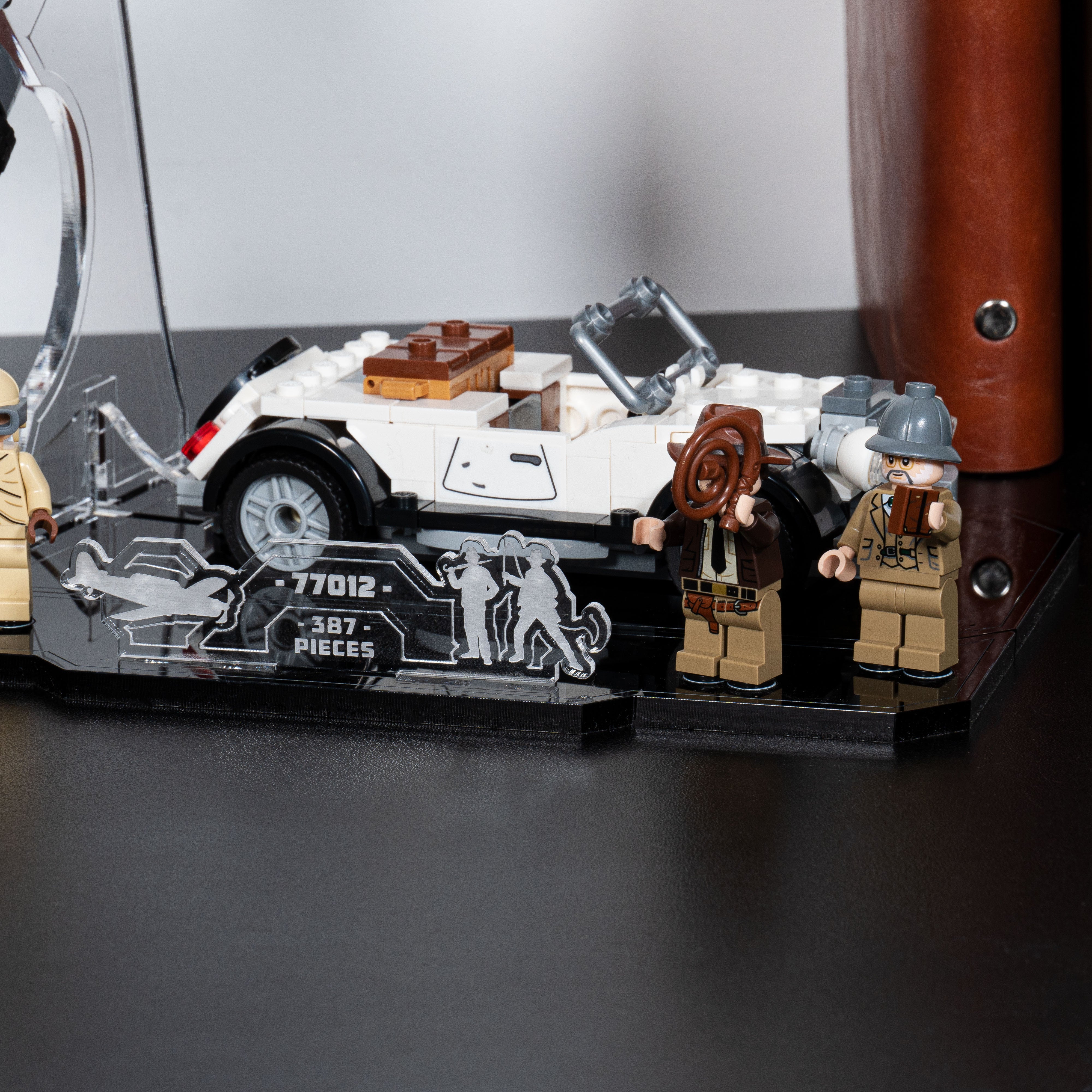 Display Stand for LEGO® Indiana Jones™ Fighter Plane Chase (77012)