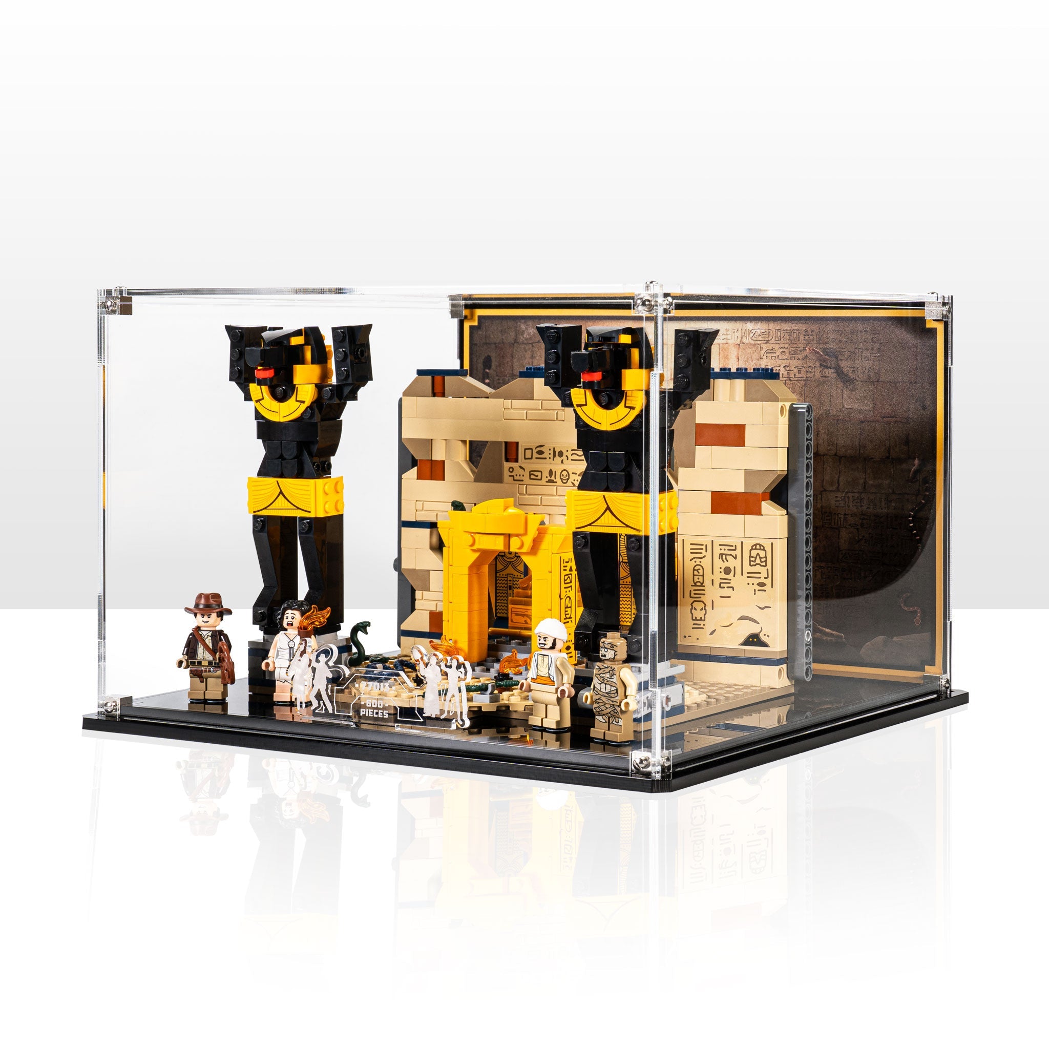 Display Case for LEGO® Indiana Jones™ Escape from the Lost Tomb (77013)