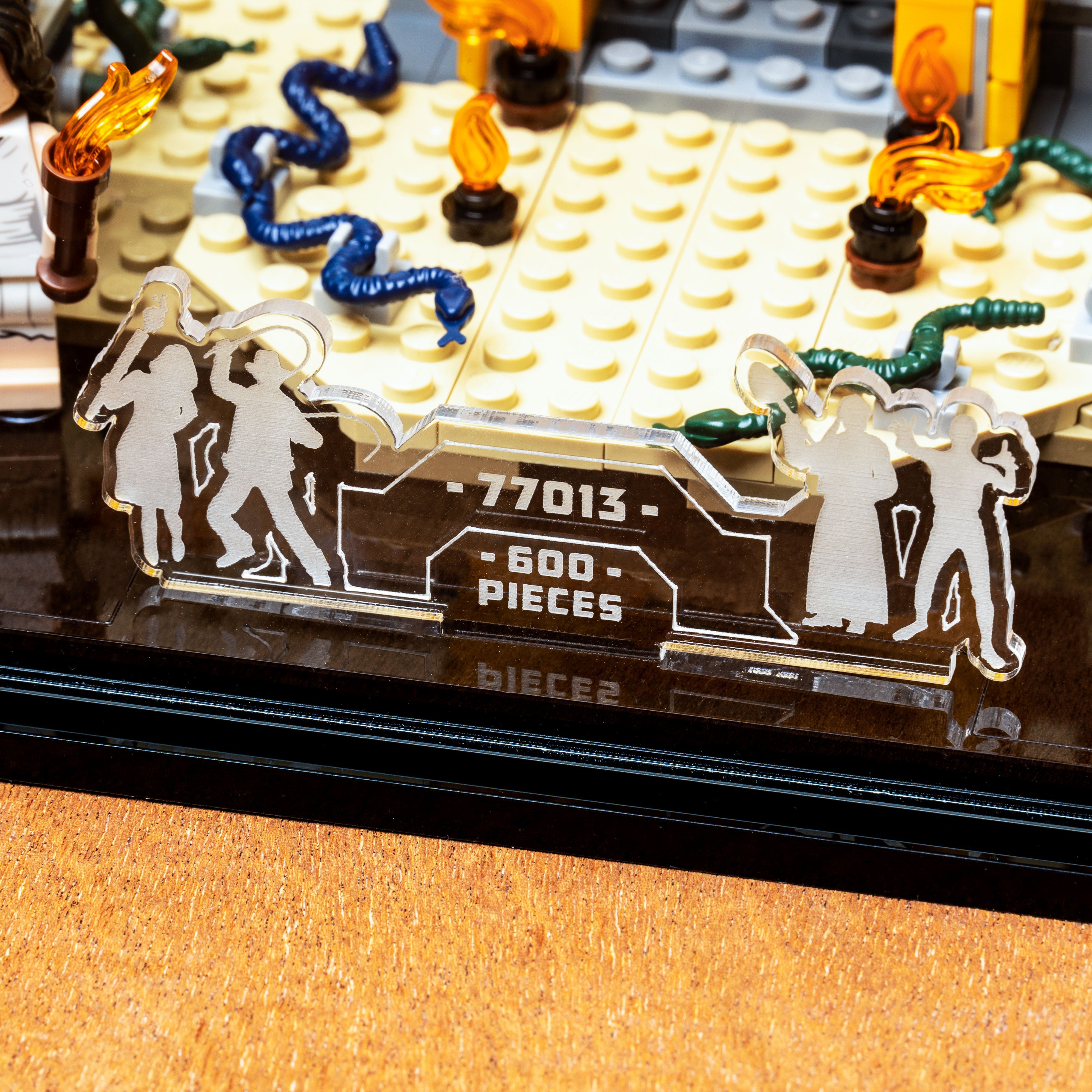Display Case for LEGO® Indiana Jones™ Escape from the Lost Tomb (77013)