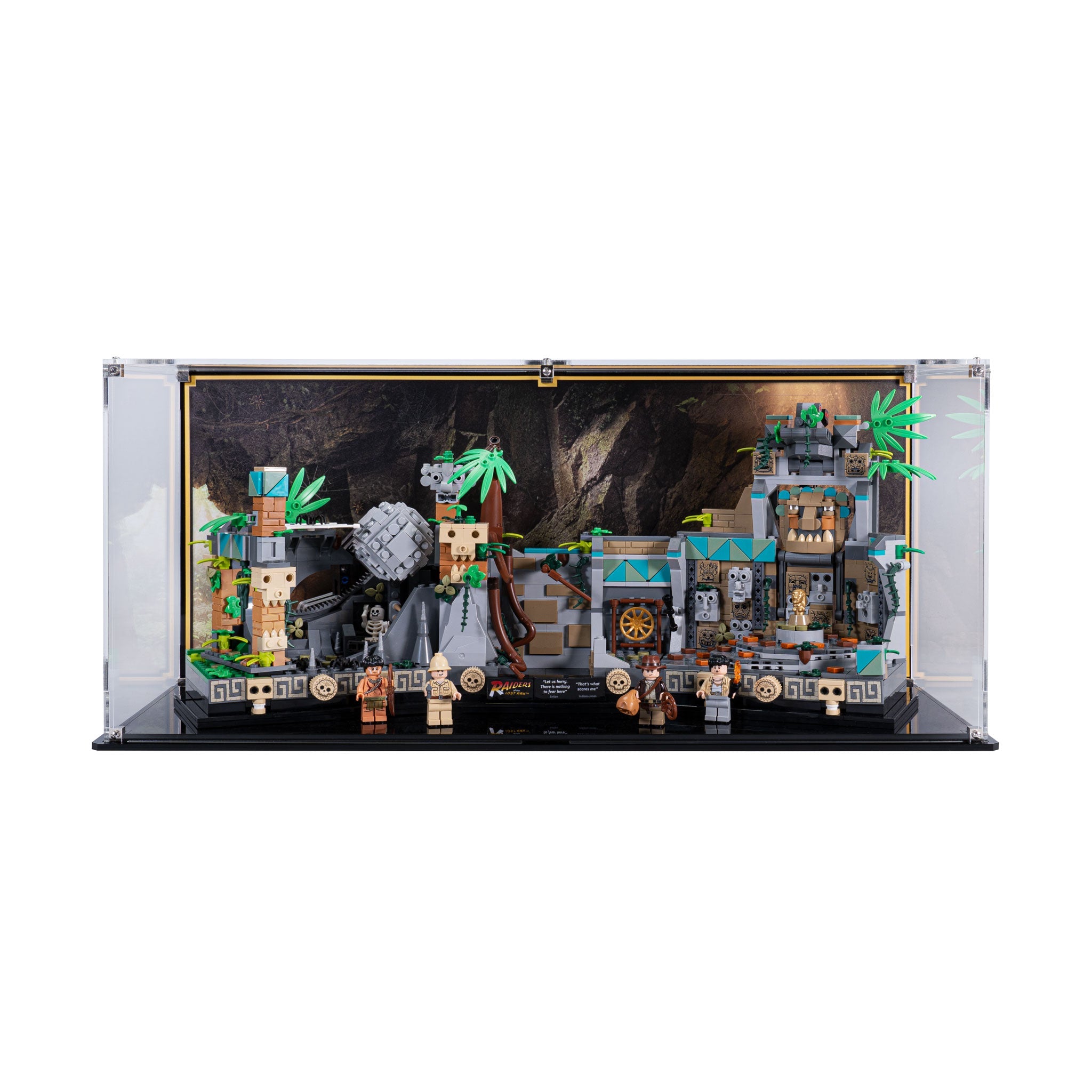 Display Case for LEGO® Indiana Jones™ Temple of the Golden Idol (77015)