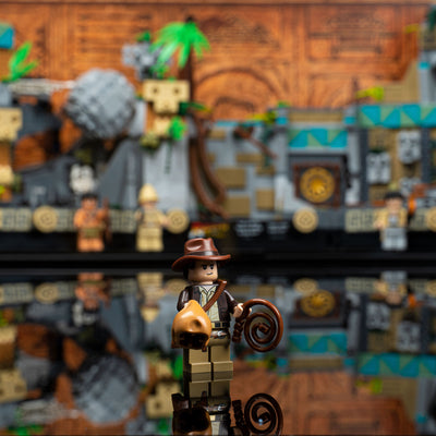 Limited Edition Display Case for LEGO® Indiana Jones™ Temple of the Golden Idol (77015)