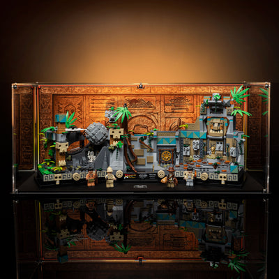 Limited Edition Display Case for LEGO® Indiana Jones™ Temple of the Golden Idol (77015)