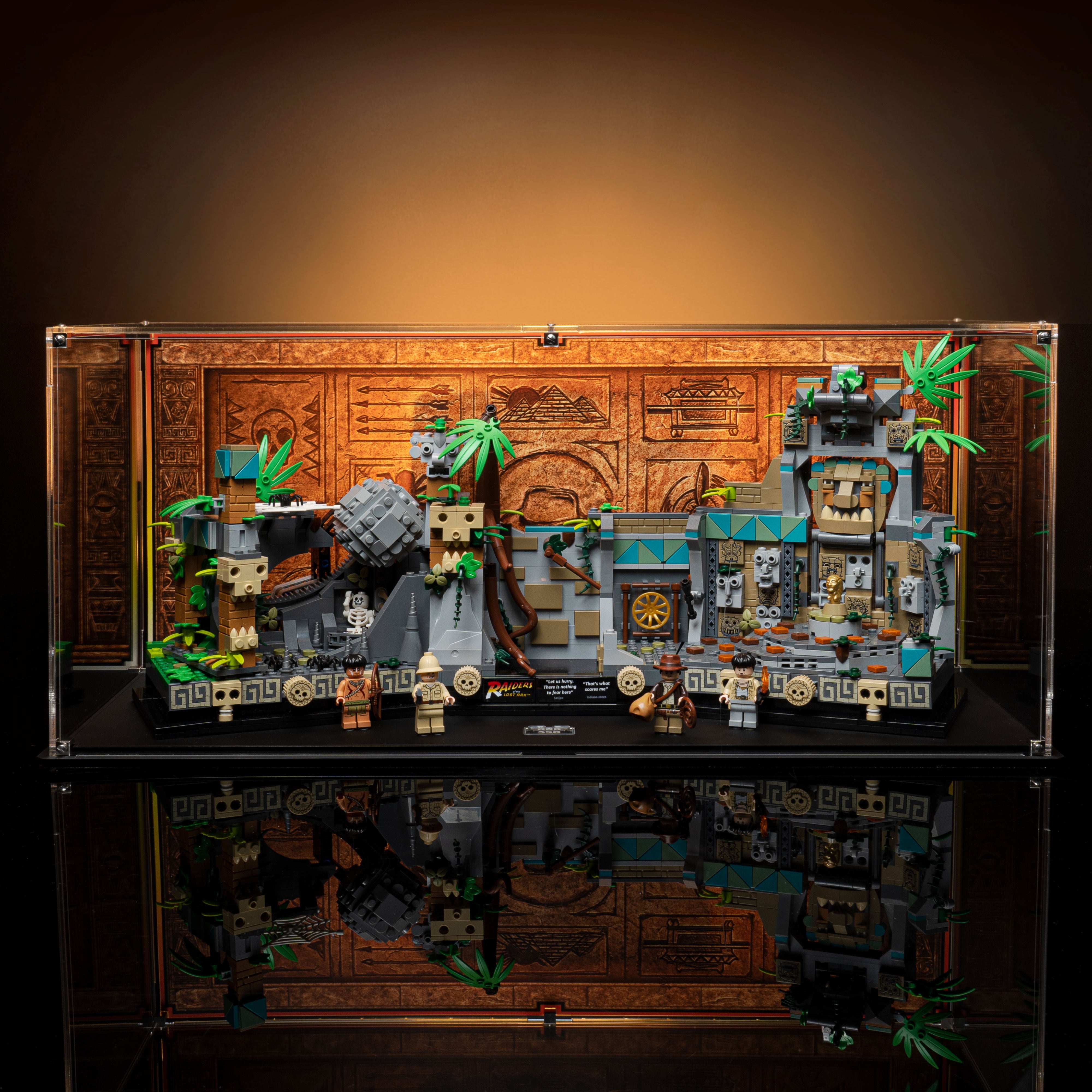 Limited Edition Display Case for LEGO® Indiana Jones™ Temple of the Golden Idol (77015)