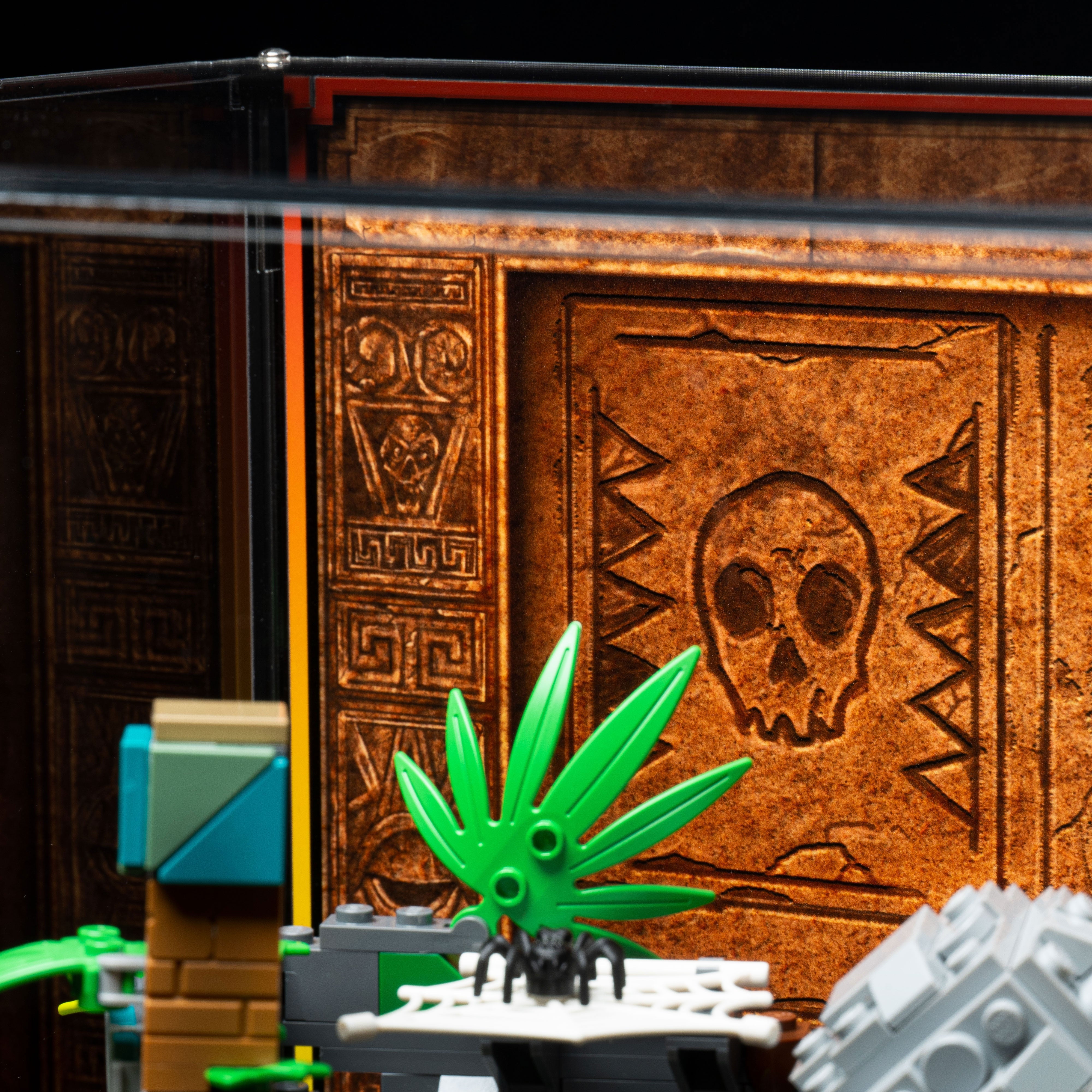 Limited Edition Display Case for LEGO® Indiana Jones™ Temple of the Golden Idol (77015)