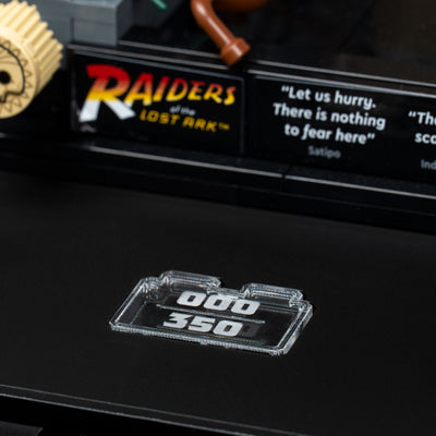 Limited Edition Display Case for LEGO® Indiana Jones™ Temple of the Golden Idol (77015)