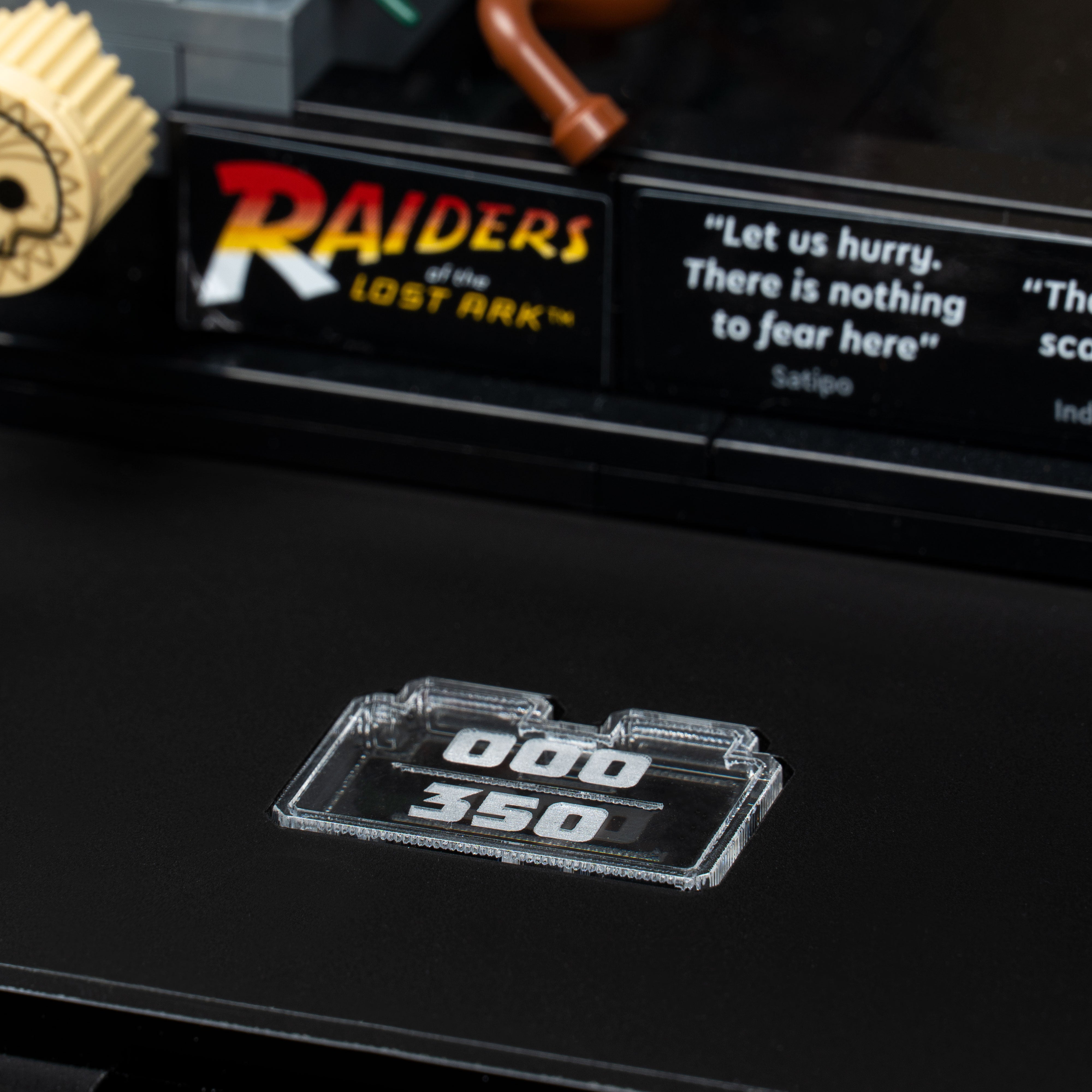 Limited Edition Display Case for LEGO® Indiana Jones™ Temple of the Golden Idol (77015)