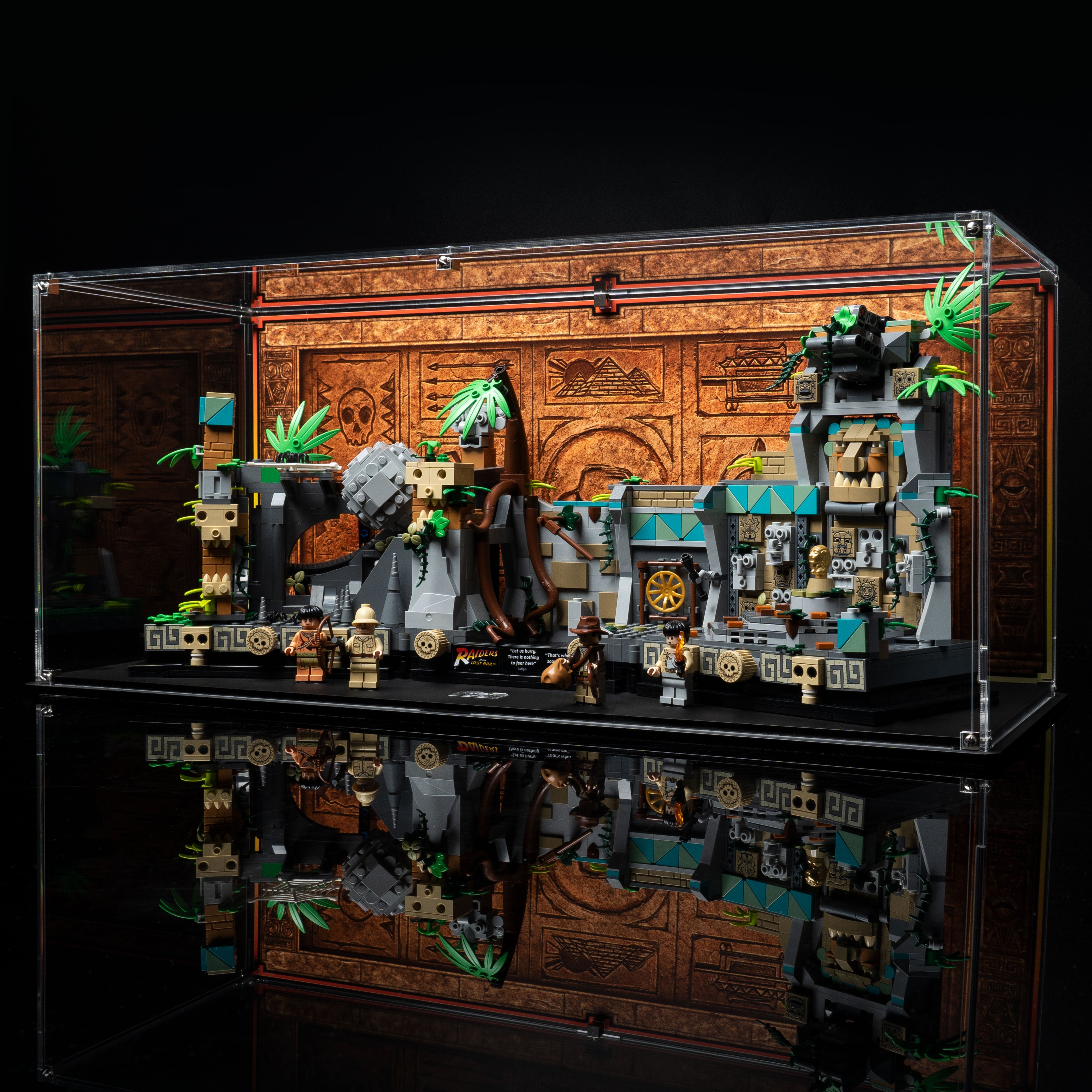 Limited Edition Display Case for LEGO® Indiana Jones™ Temple of the Golden Idol (77015)