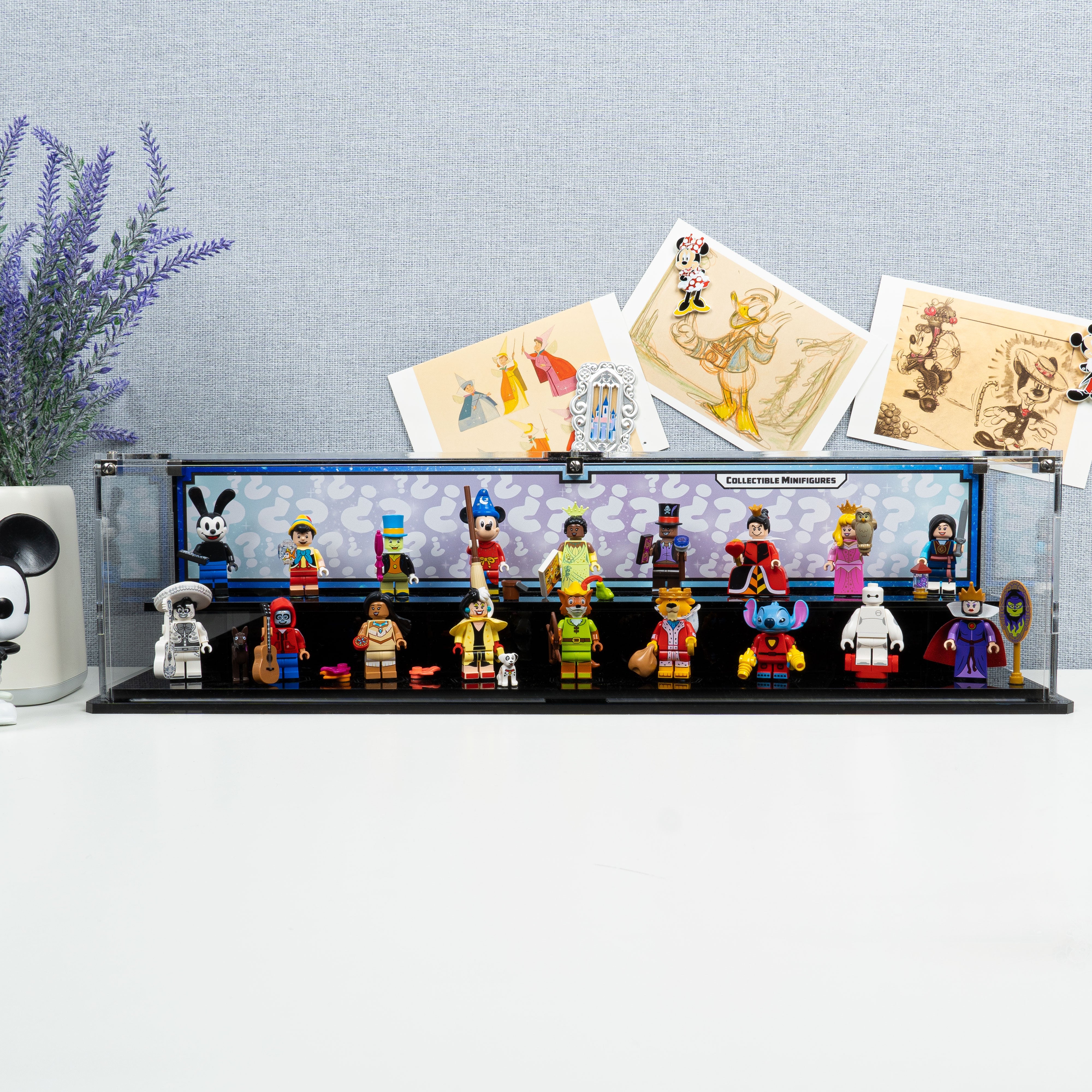 Display Case for LEGO® Minifigures Disney 100 (71038)