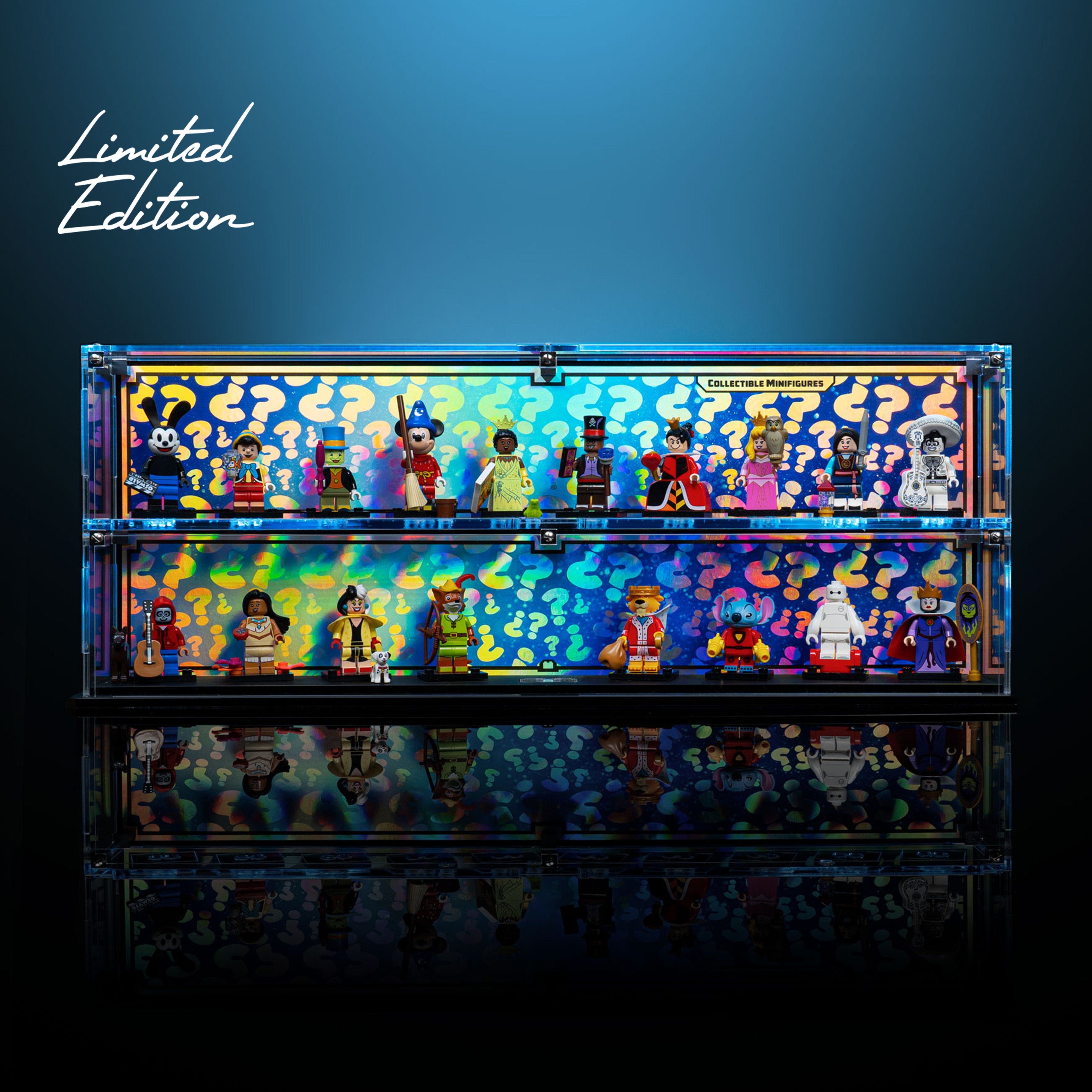 Limited Edition Display Case for LEGO® Minifigures Disney 100 (71038)