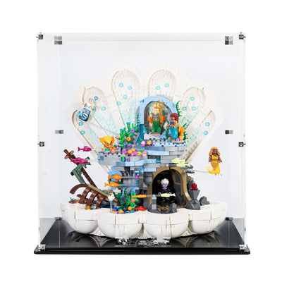 Display Case for LEGO® Disney: The Little Mermaid Royal Clamshell (43225)