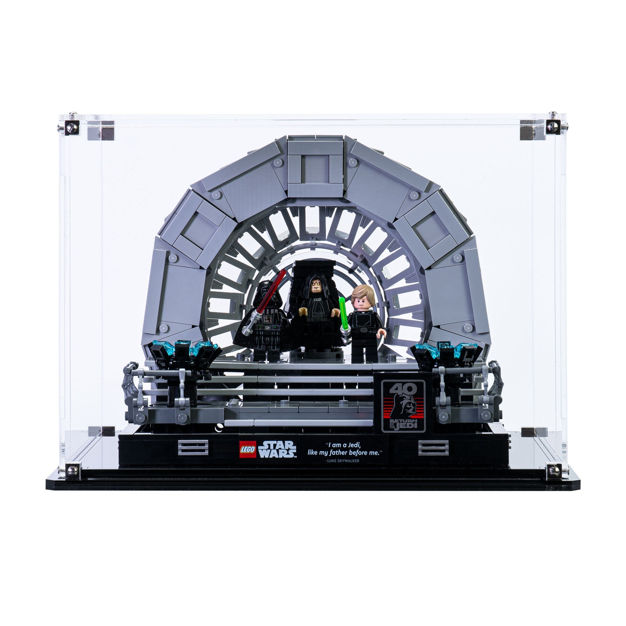 Display Case for LEGO® Star Wars: Emperor's Throne Room™ Diorama (75352)