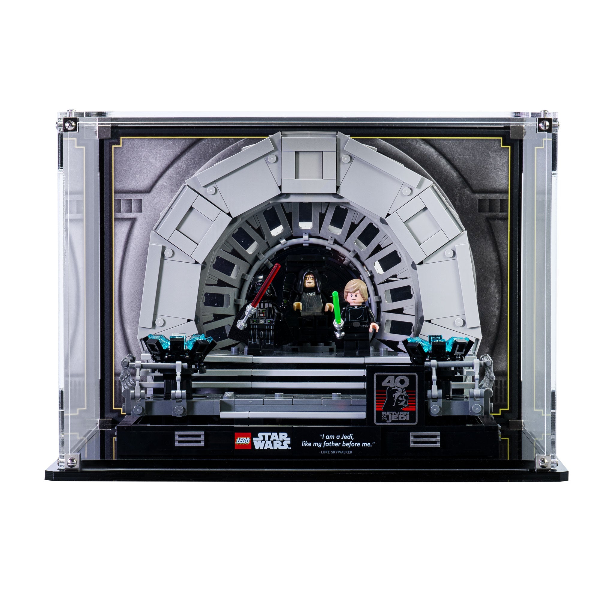 Display Case for LEGO® Star Wars: Emperor's Throne Room™ Diorama (75352)