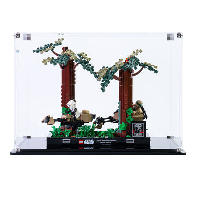 Display Case for LEGO® Star Wars: Endor™ Speeder Chase Diorama (75353)