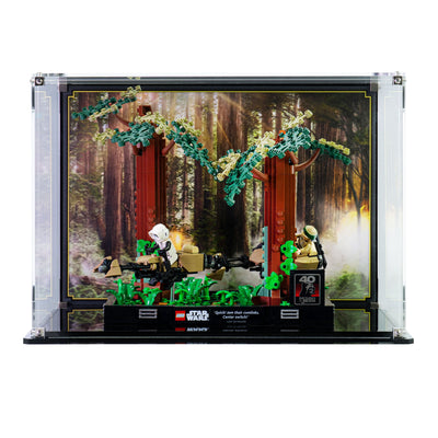 Display Case for LEGO® Star Wars: Endor™ Speeder Chase Diorama (75353)