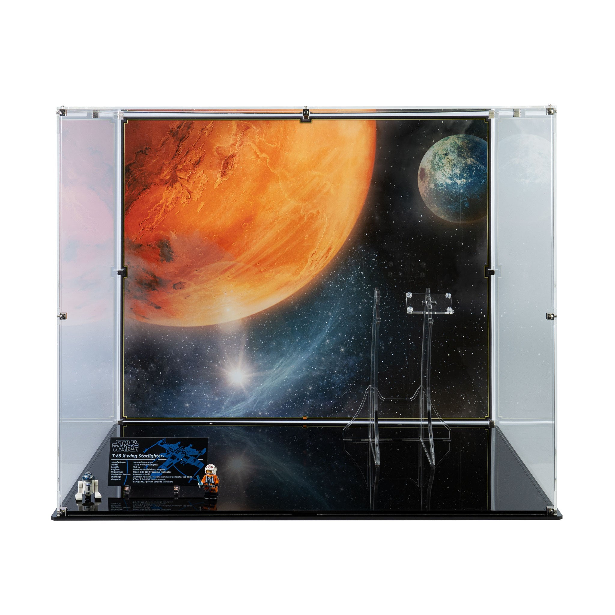 Display Case for LEGO® Star Wars: X-Wing Starfighter™ (75355)