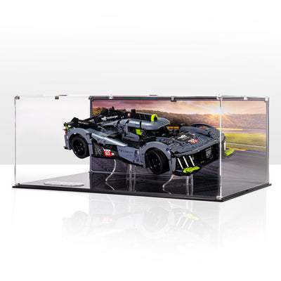 Display Case for LEGO® Technic: PEUGEOT 9X8 24H Le Mans Hybrid Hypercar (42156)