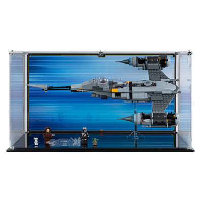 Display Case for LEGO® Star Wars The Mandalorian's N-1 Starfighter™ (75325)