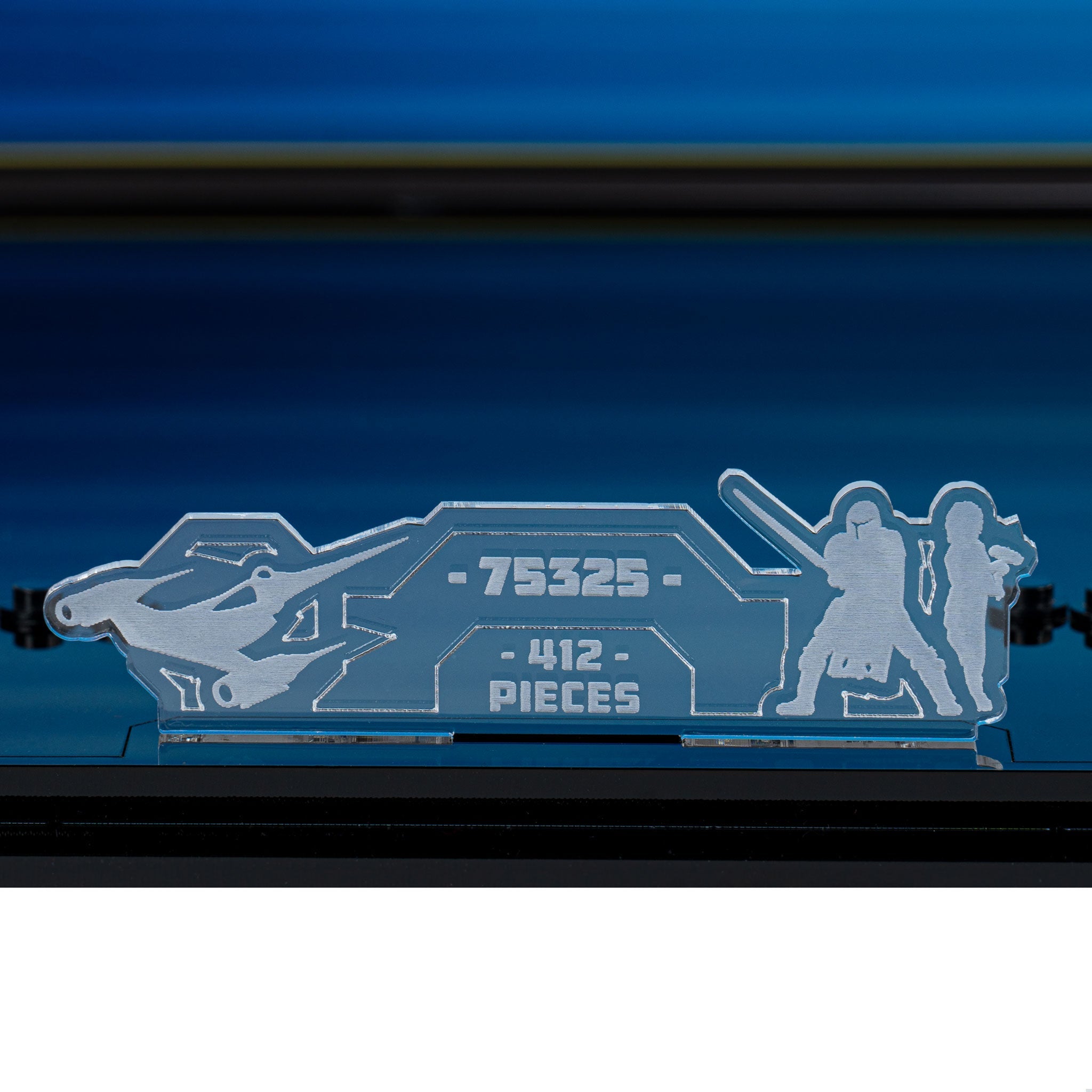 Display Case for LEGO® Star Wars The Mandalorian's N-1 Starfighter™ (75325)