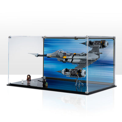 Display Case for LEGO® Star Wars The Mandalorian's N-1 Starfighter™ (75325)