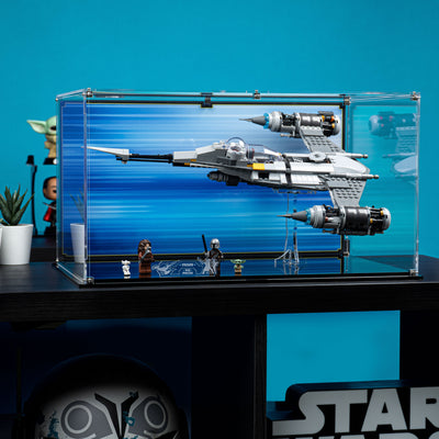 Display Case for LEGO® Star Wars The Mandalorian's N-1 Starfighter™ (75325)