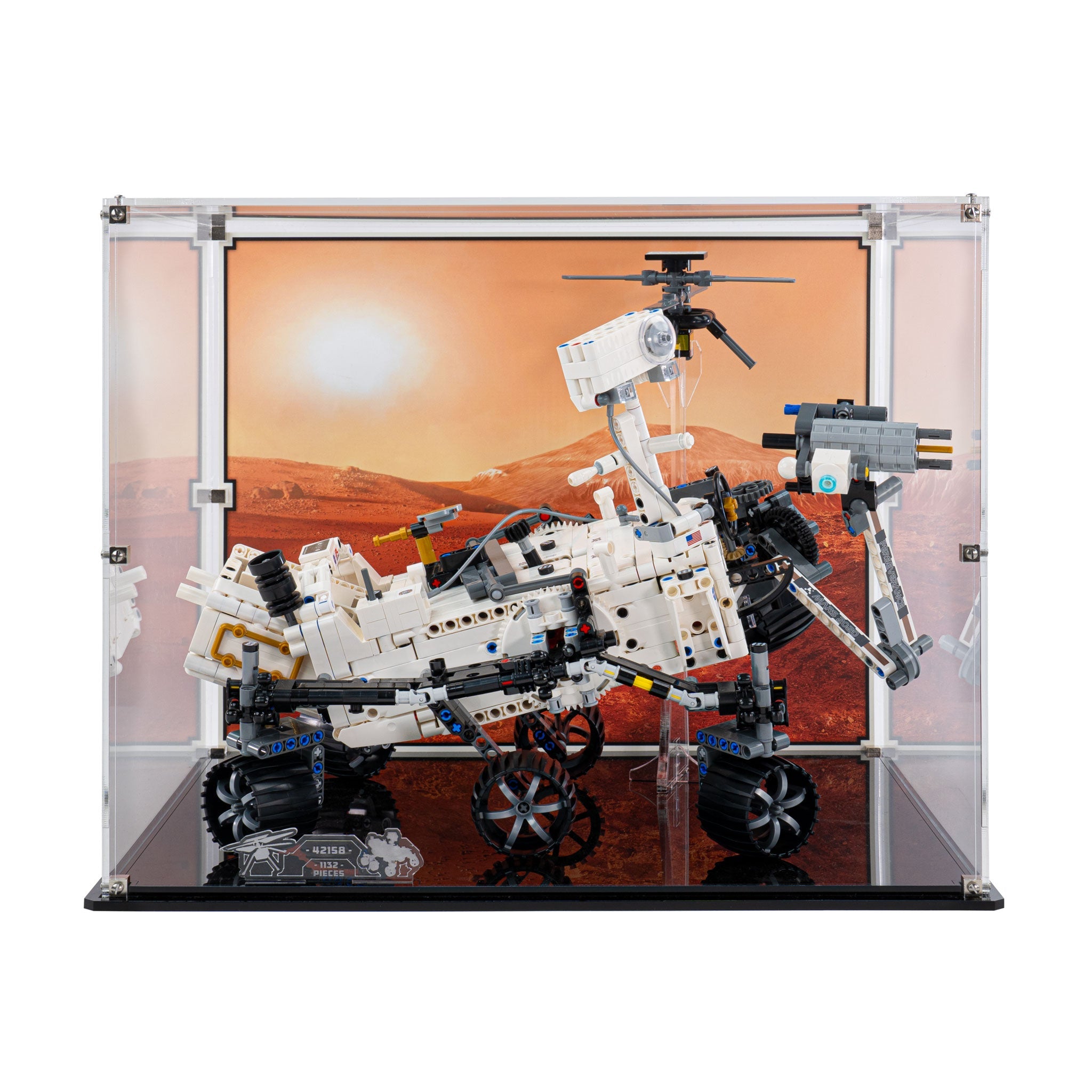 Display Case for LEGO® Technic: NASA Mars Rover Perseverance (42158)
