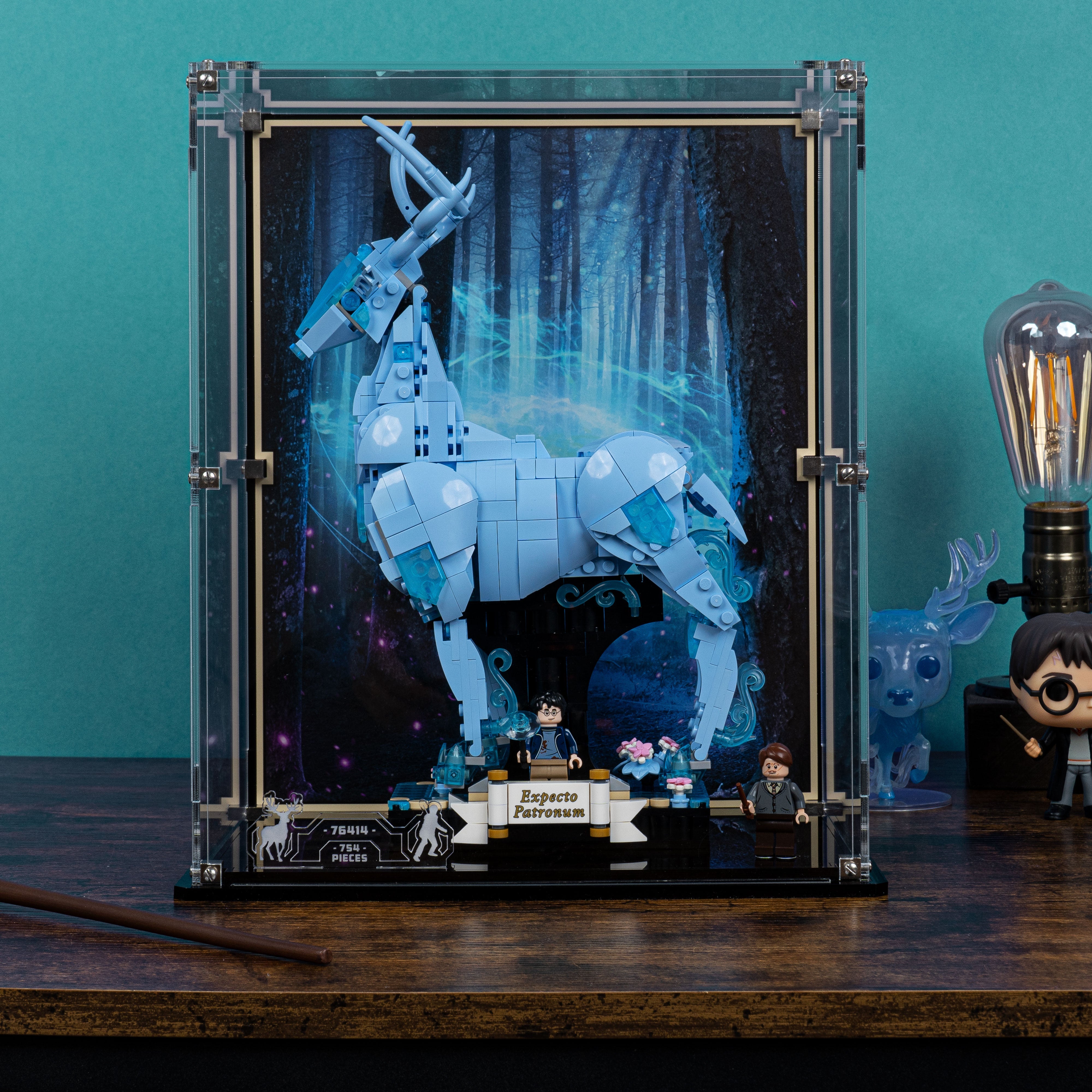 Display Case for LEGO® Harry Potter Expecto Patronum (76414)