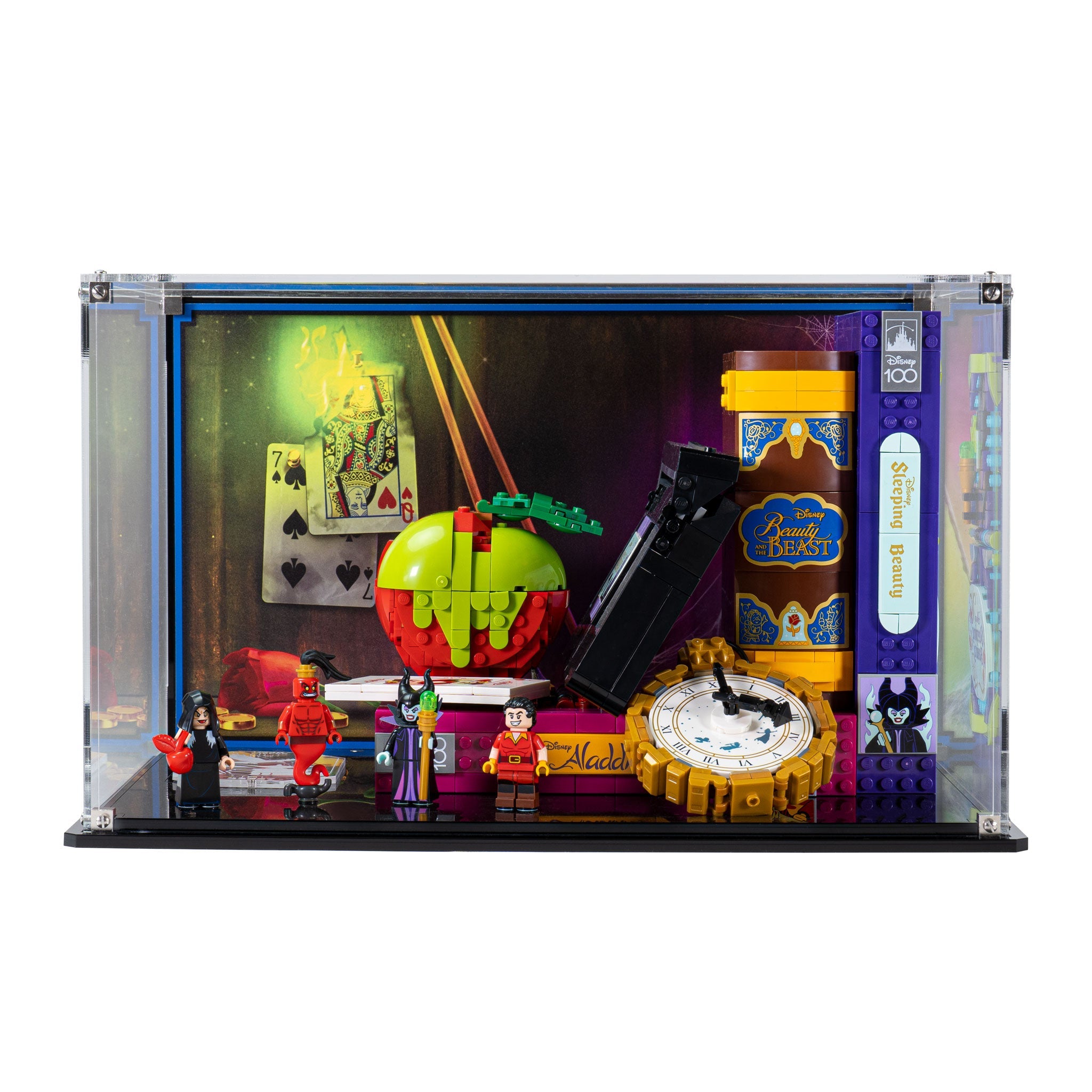 Display Case for LEGO® Disney - Villain Icons (43227)