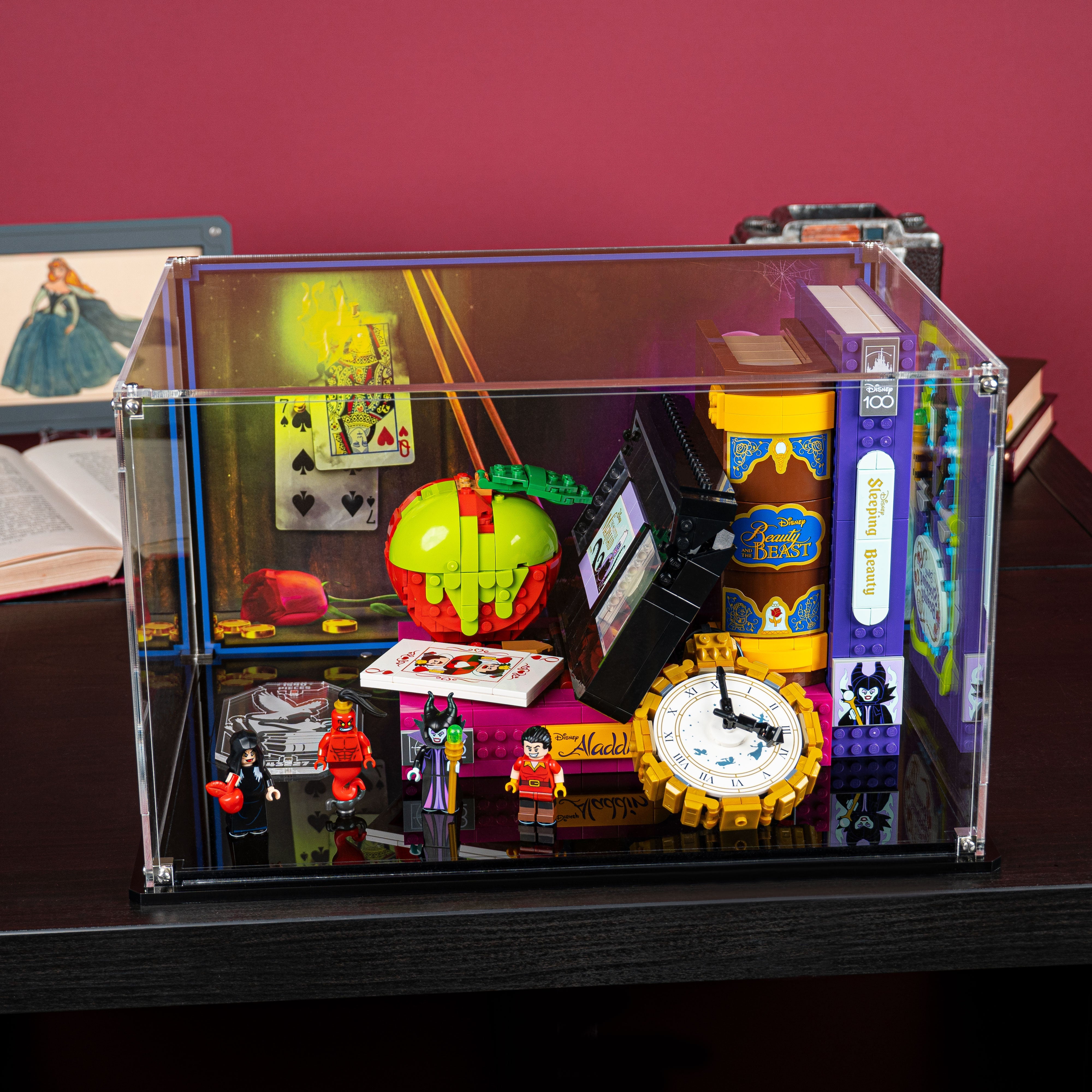 Display Case for LEGO® Disney - Villain Icons (43227)