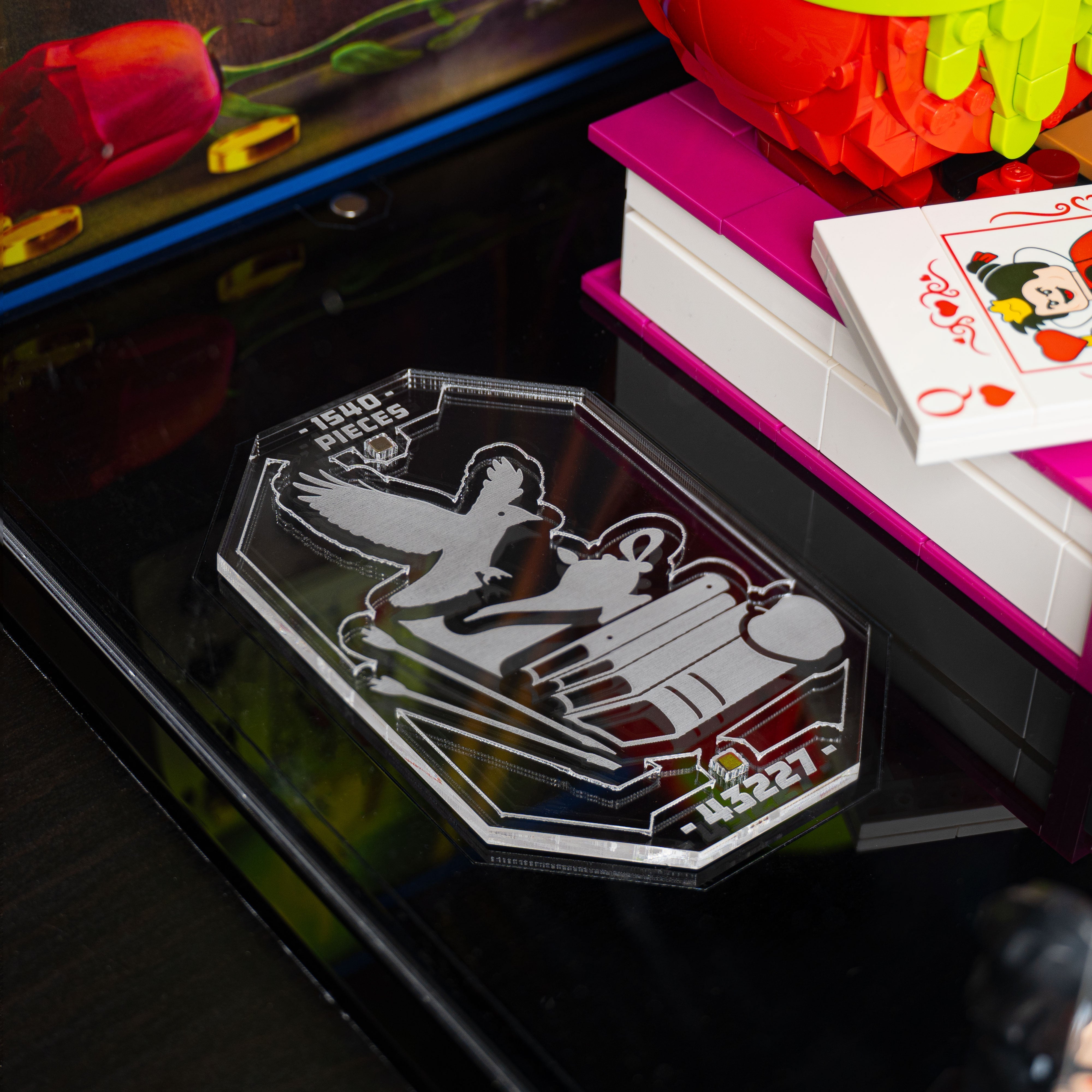 Display Case for LEGO® Disney - Villain Icons (43227)