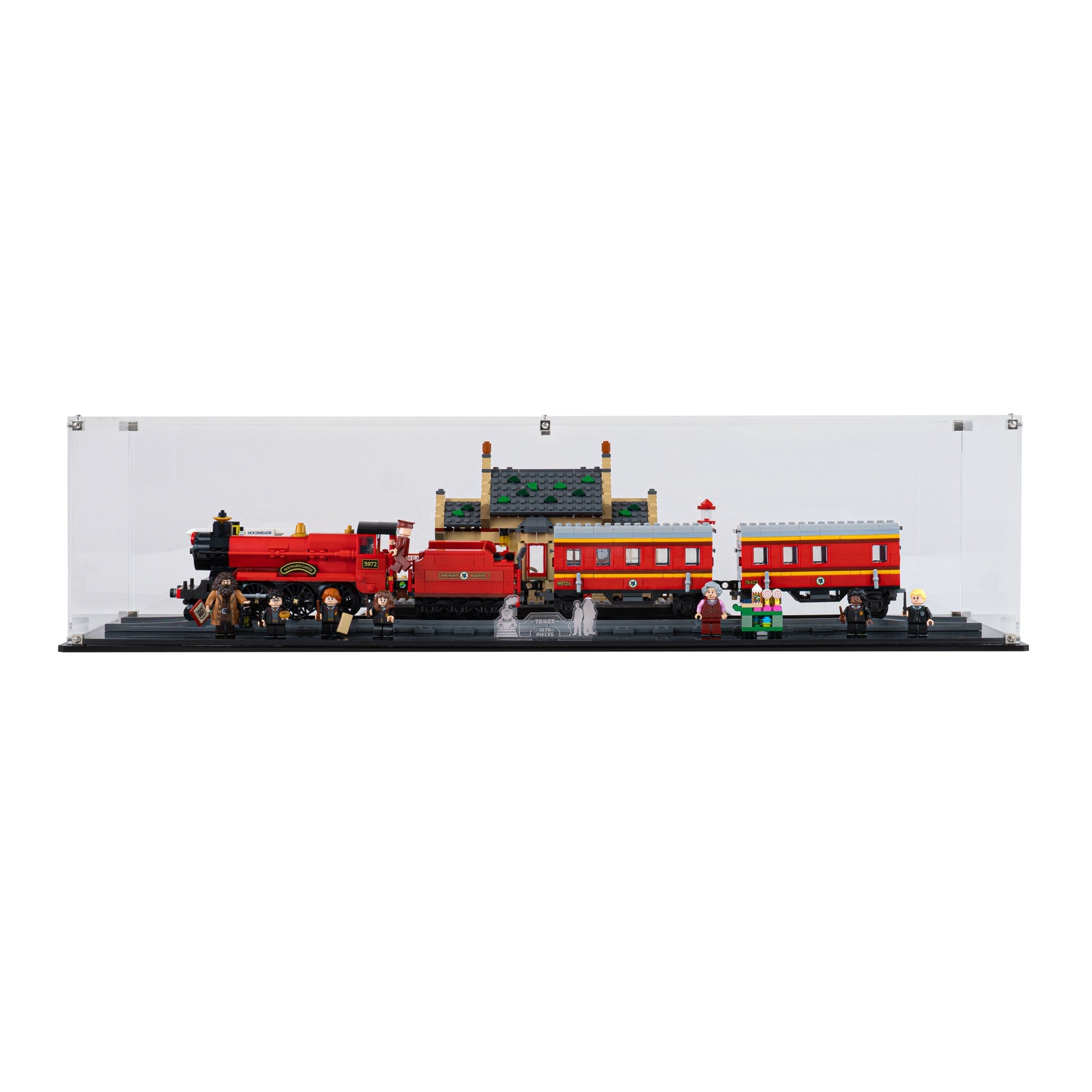 Display Case for LEGO® Harry Potter Hogwarts Express™ & Hogsmeade™ Station (76423)