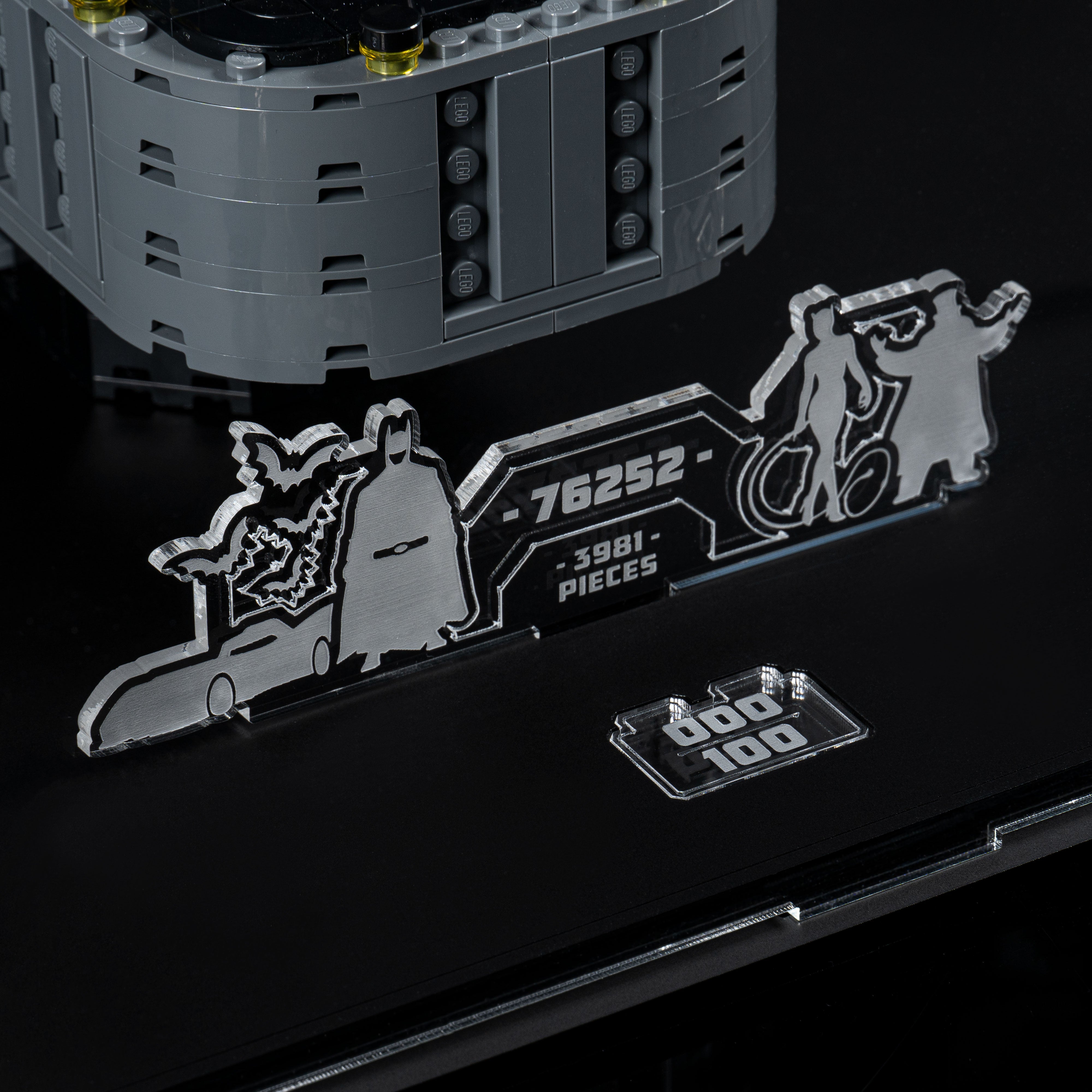 Limited Edition Display Case for LEGO® Batcave™ Shadow Box (76252)