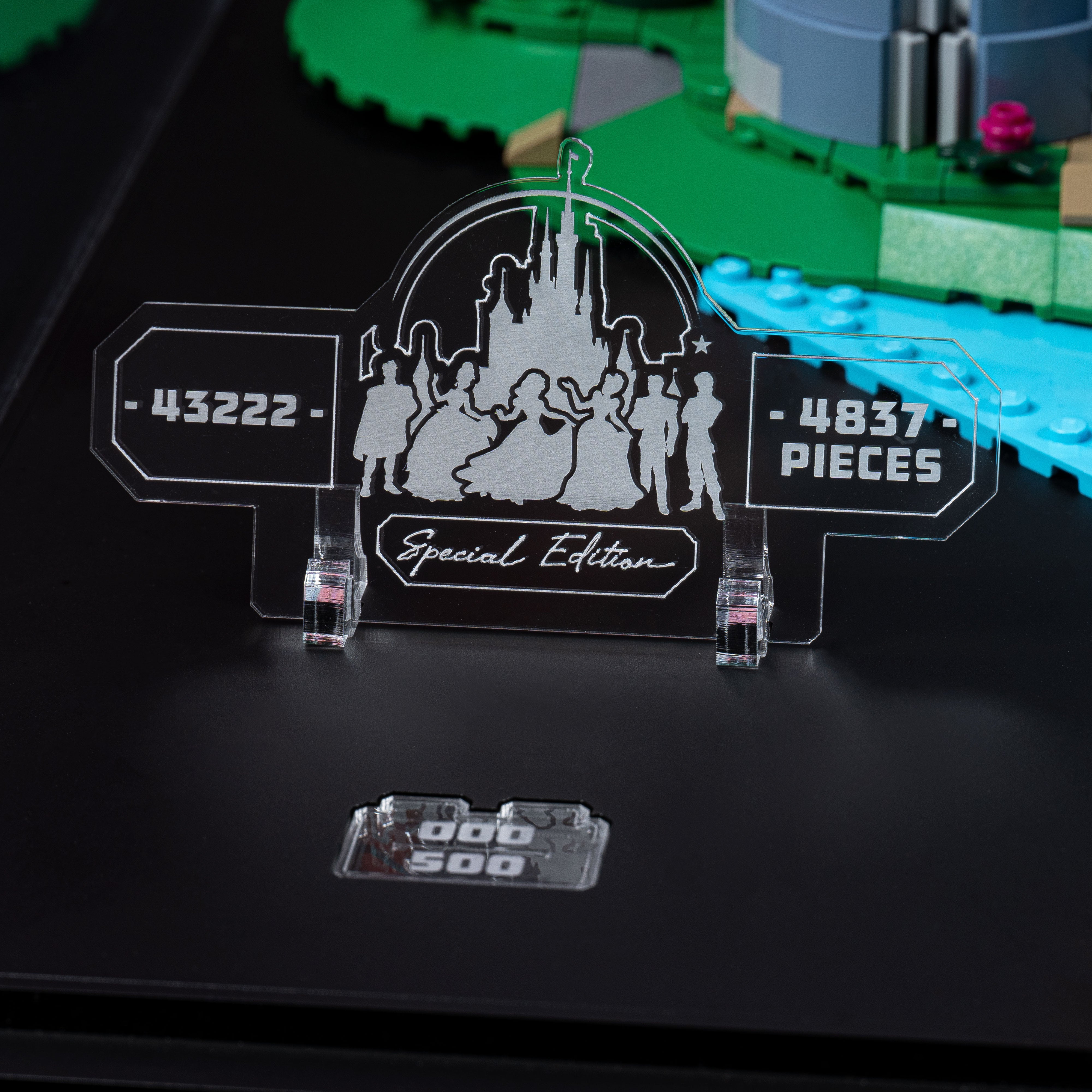 Limited Edition Display Case for LEGO® Disney Castle (43222)