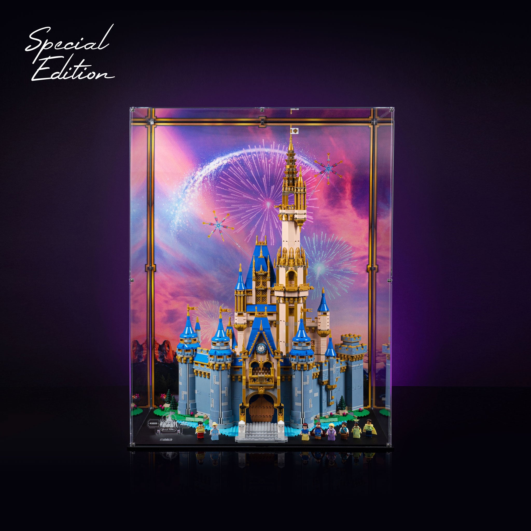 Limited Edition Display Case for LEGO® Disney Castle (43222)