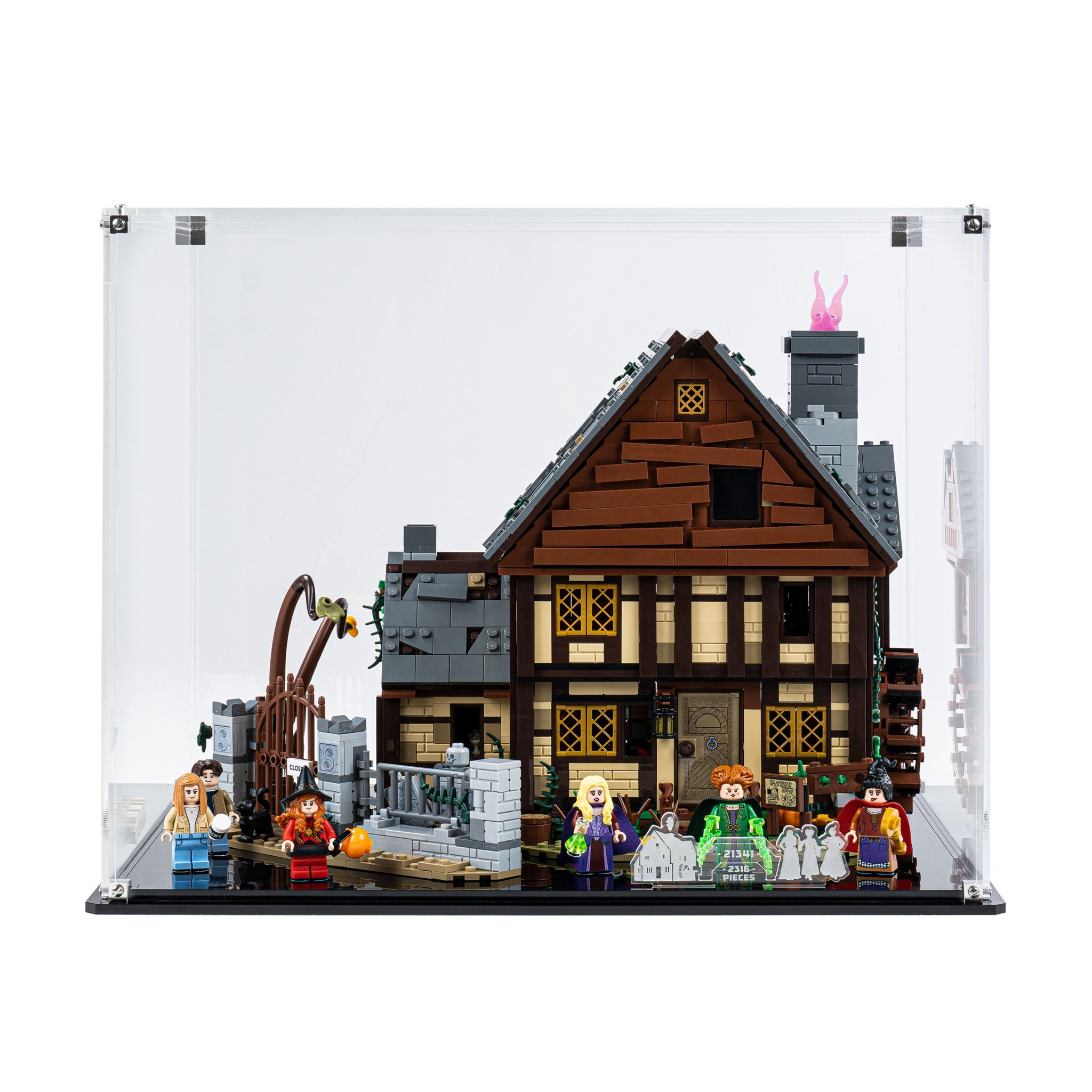 Display Case for LEGO® Ideas Disney Hocus Pocus: Sanderson Sisters' Cottage (21341)