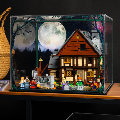 Display Case for LEGO® Ideas Disney Hocus Pocus: Sanderson Sisters' Cottage (21341)