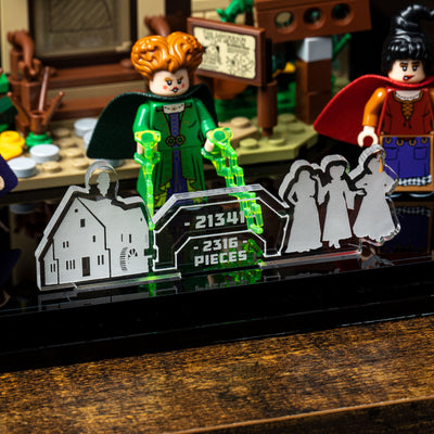 Display Case for LEGO® Ideas Disney Hocus Pocus: Sanderson Sisters' Cottage (21341)