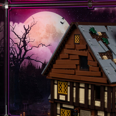 Limited Edition Display Case for LEGO® Ideas Disney Hocus Pocus: Sanderson Sisters' Cottage (21341)