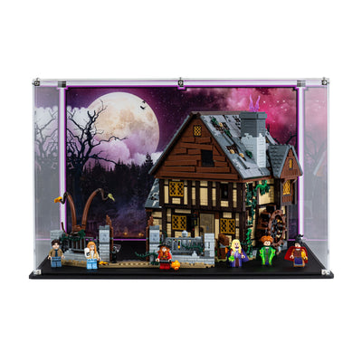 Limited Edition Display Case for LEGO® Ideas Disney Hocus Pocus: Sanderson Sisters' Cottage (21341)