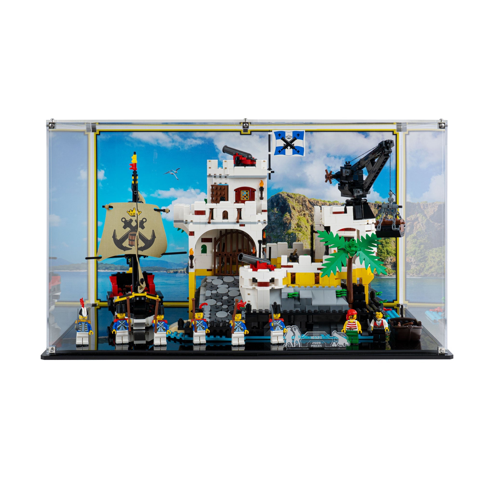 Display Case for LEGO® Icons Eldorado Fortress (10320)