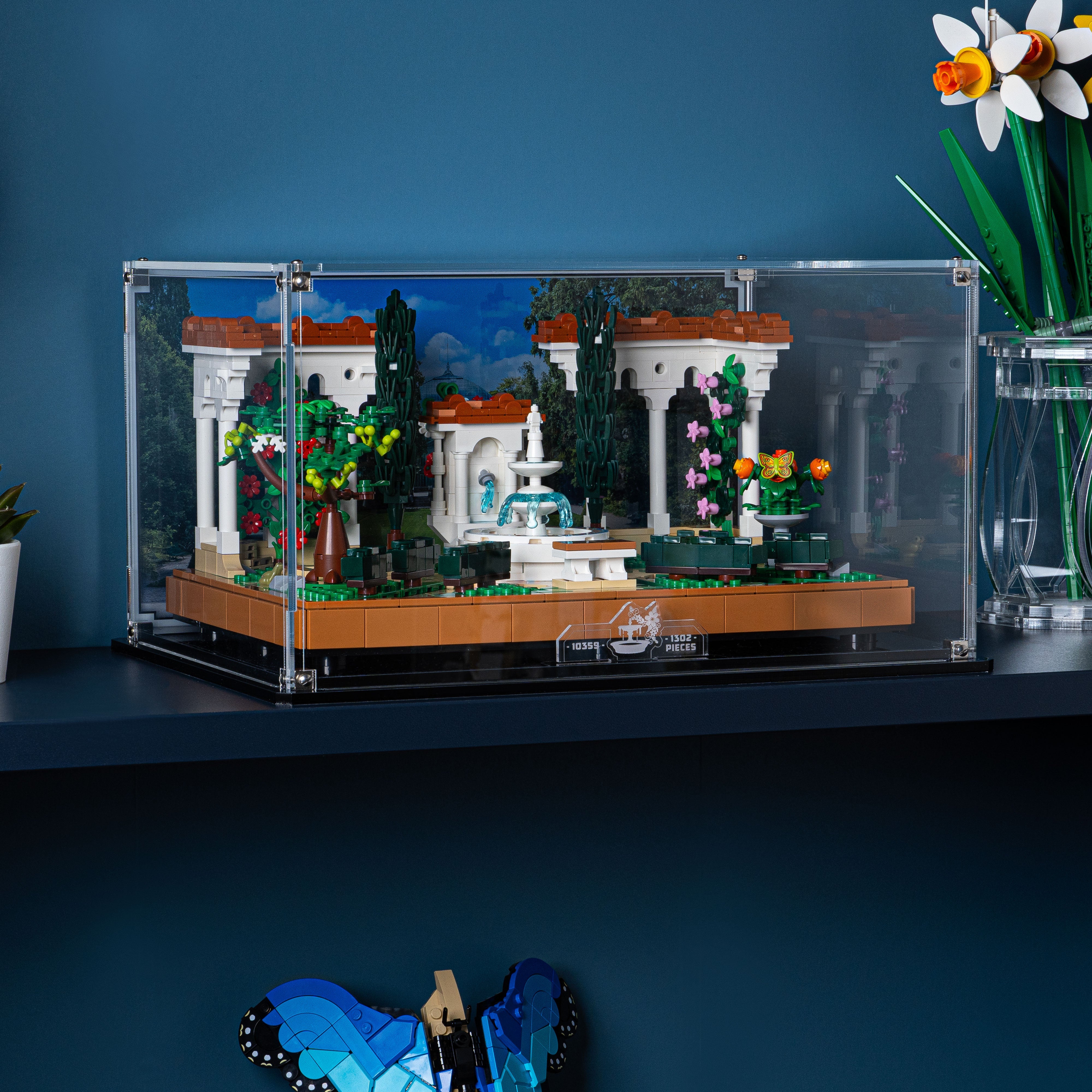 Display Case for LEGO® Icons: Fountain Garden (10359)