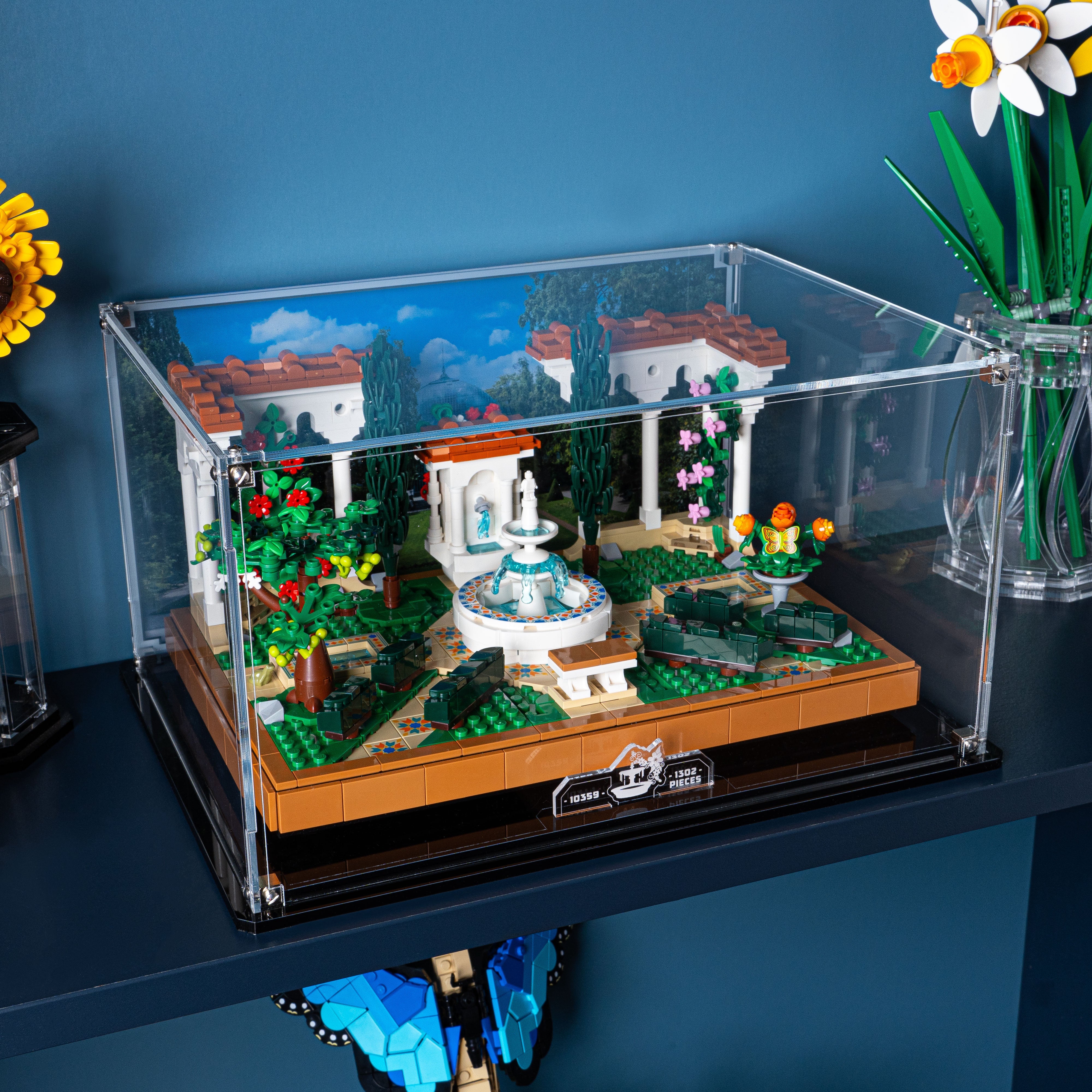 Display Case for LEGO® Icons: Fountain Garden (10359)