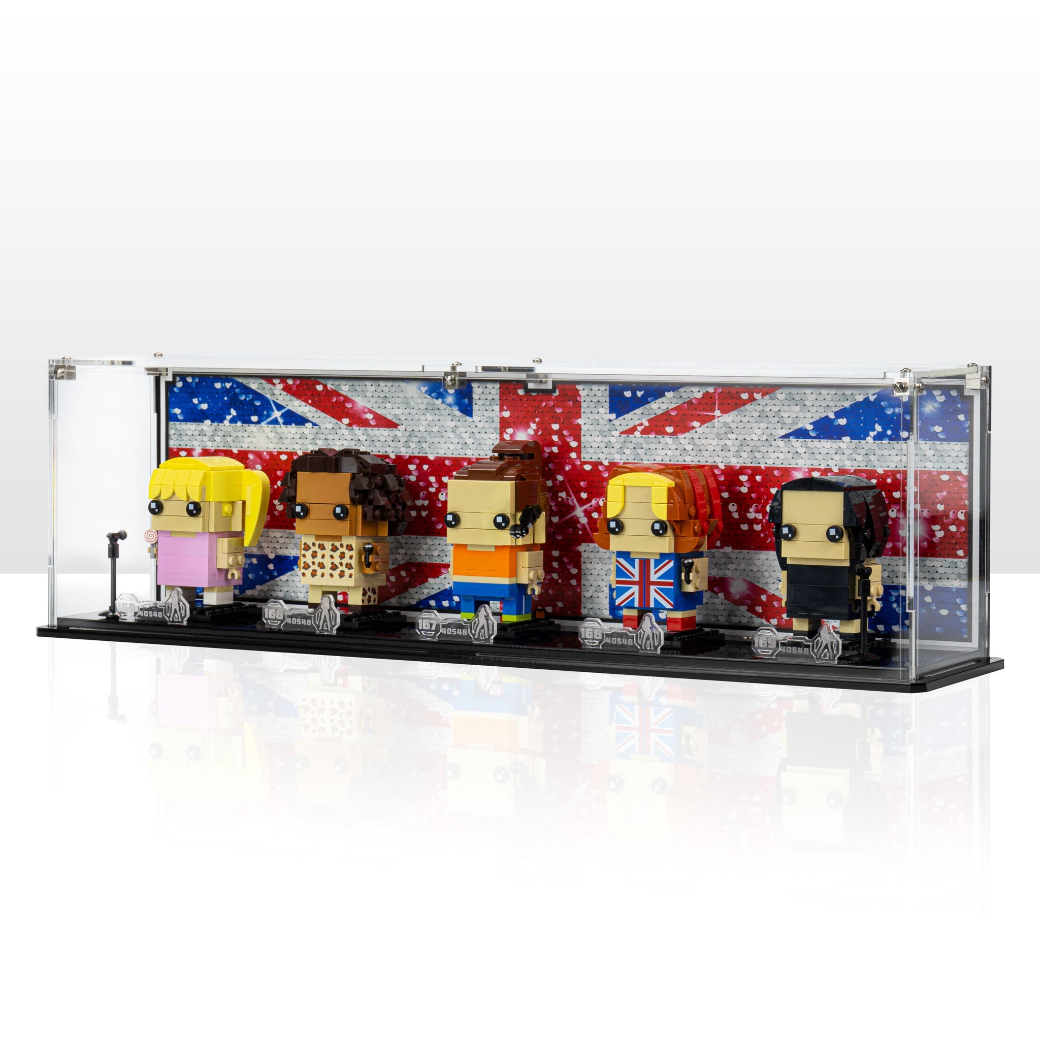 Display Case for LEGO® Brickheadz Spice Girls Tribute (40548)