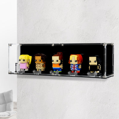 Wall Mounted Display Case for LEGO® Brickheadz Spice Girls Tribute (40548)