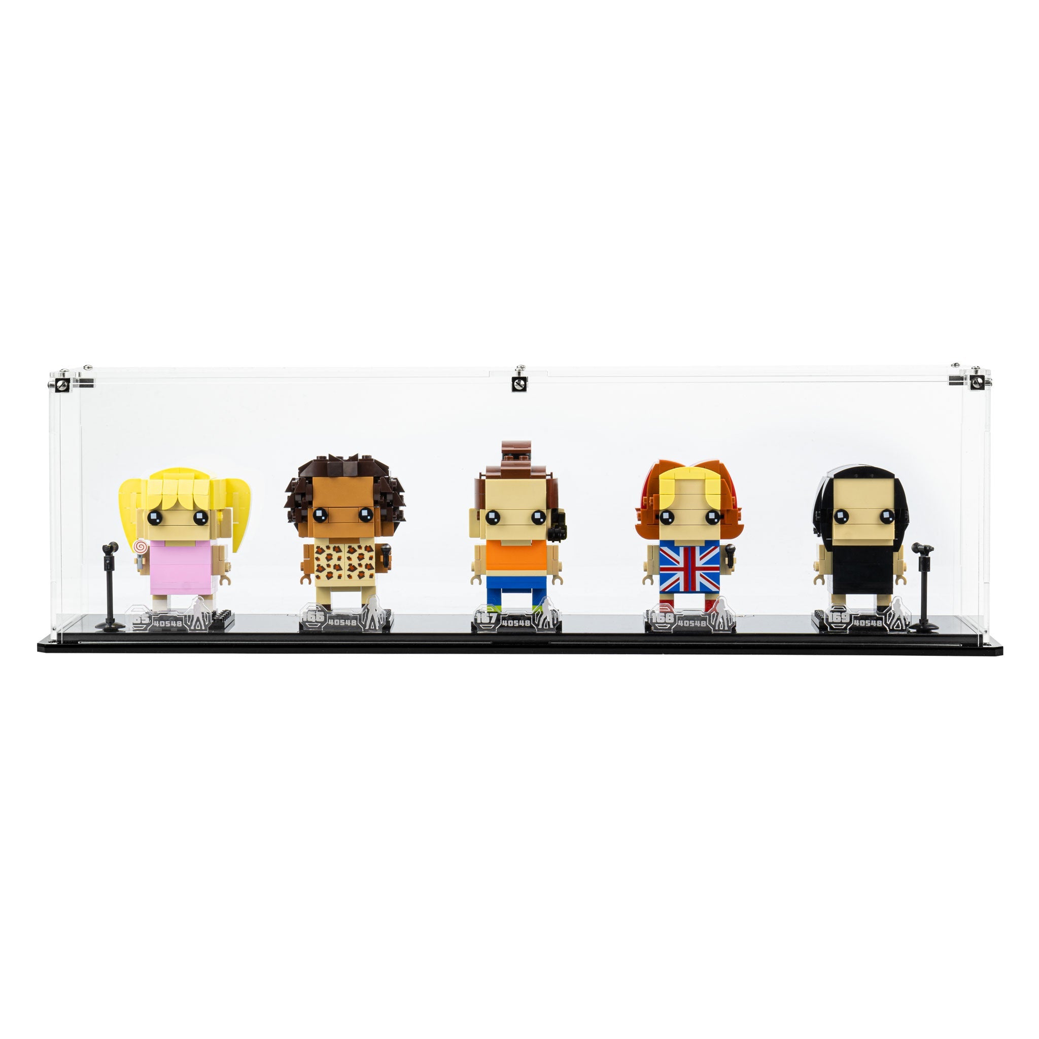 Display Case for LEGO® Brickheadz Spice Girls Tribute (40548)