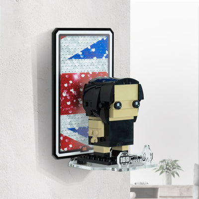 Wall Mounted Display for LEGO® Brickheadz Spice Girls Tribute (40548)