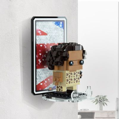 Wall Mounted Display for LEGO® Brickheadz Spice Girls Tribute (40548)